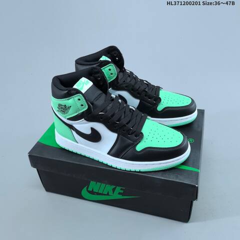 Nike Air Jordan 1 Retro High OG Black White AIR JORDAN 555088-063 Lifestyle (BS-66737)