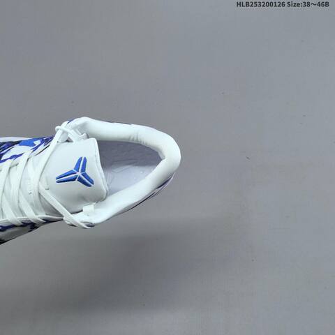 Nike Kobe 8 Protro White Blue Black EU 38-46 Basketball Shoe - Unisex (BS-61745)