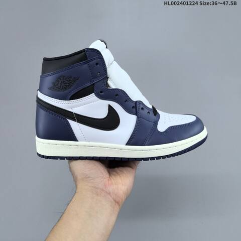 Air Jordan 1 Retro High Midnight Navy AIR JORDAN 1 Aj1 Lifestyle (BS-67293)