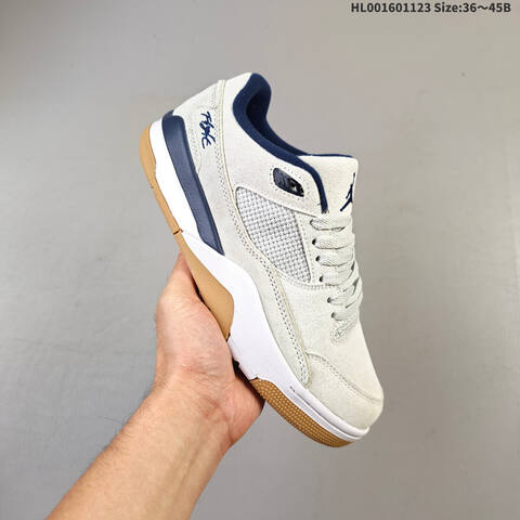 Air Jordan 4 Retro Flight Court AIR JORDAN 4 Aj4 Lifestyle (BS-67715)