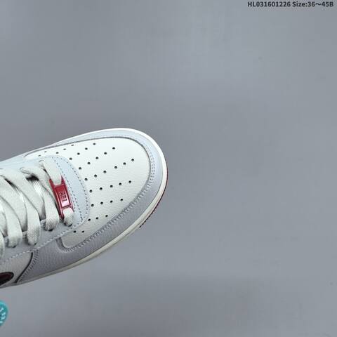 Nike Air Force 1 Low Off White Dark Red Sail Brown EU 36-45 Sneaker - Unisex (BS-62431)