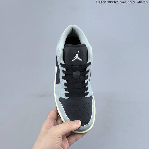 Air Jordan 1 Low Light Smoke Grey AIR JORDAN 1 Aj1 Lifestyle (BS-66486)
