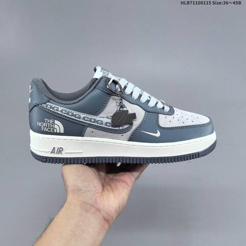 Nike Air Force 1 07 LV8 Slate Grey Light Grey White EU 36-45 Sneaker - Unisex (BS-61978)
