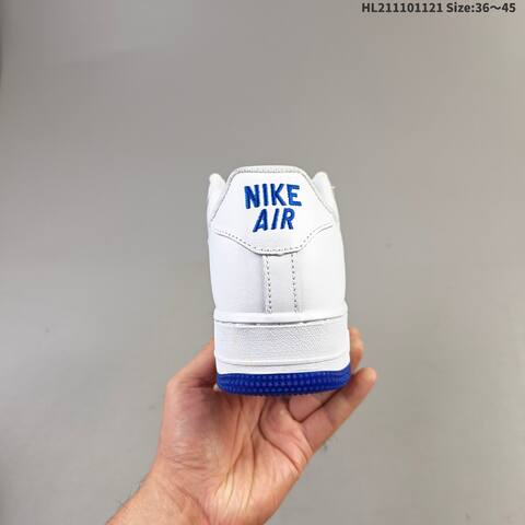 Nike Air Force 1 07 White Royal Blue EU 36-45 Sneaker - Unisex (BS-63338)