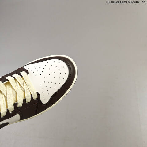 A Air Jordan 1 High OG Baroque Brown AIR JORDAN 1 Aj1 Lifestyle (BS-67615)