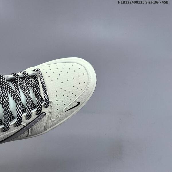 Nike Air Jordan 1 Low x Travis Scott / DIY-inspired white/black/grey EU 36~45 lifestyle