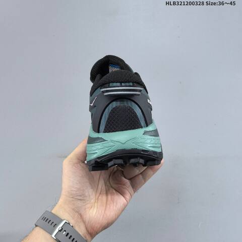 HOKA ONE ONE Mafate Speed 2 Dark Teal Black Light Teal EU 36-45 Trail Shoe Trail Running Sneakers - Unisex (BS-69369)