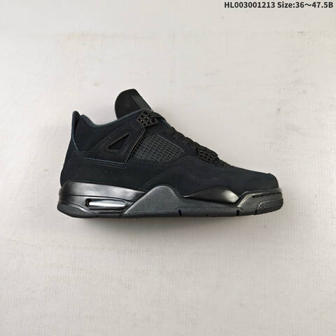 Air Jordan 4 Retro Black Cat AIR JORDAN 4 Aj4 Lifestyle (BS-67461)