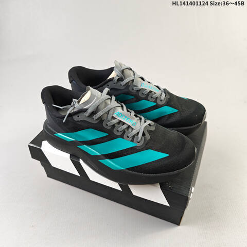 Adidas Adizero Evo SL JS4488 Black Teal Grey EU 36-45 Running Shoe - Unisex (BS-65473)