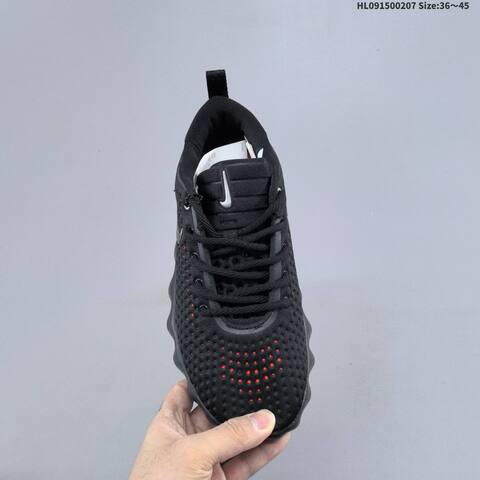 Nike Mind 002 Black Silver Bright Crimson EU 36-45 Running Shoe - Unisex (BS-61505)