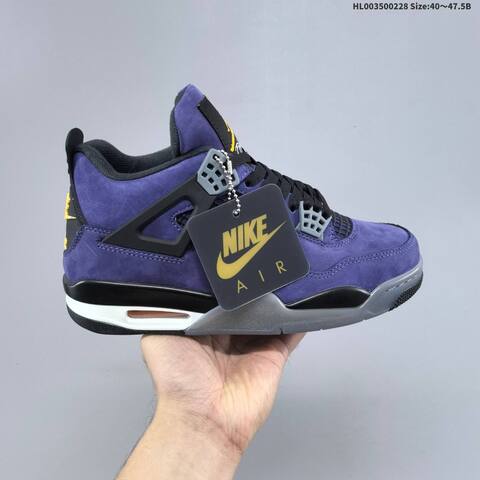 Air Jordan 4 Retro OG Imperial Purple Replica AIR JORDAN 4 Aj4 Lifestyle (BS-66667)