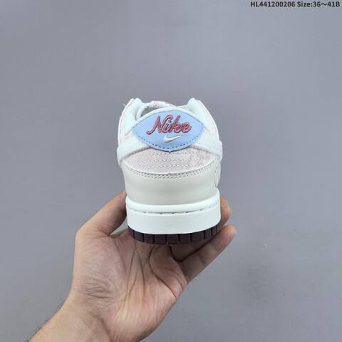 Nike Dunk Low Valentines Day Light Beige Pink White Red Blue EU 36-41 Skate Shoe - Unisex (BS-61517)