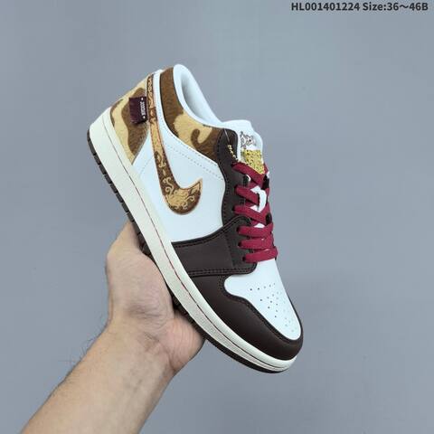 Air Jordan 1 Low Year Of The Horse CNY AIR JORDAN 1 Aj1 Lifestyle (BS-67292)