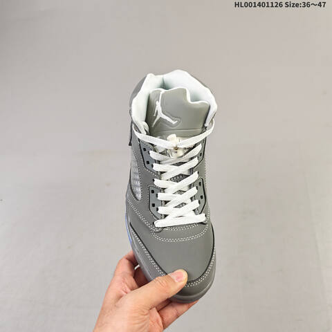 Air Jordan 5 Retro Wolf Grey Replica AIR JORDAN 5 Aj5 5 TP Lifestyle (BS-67665)