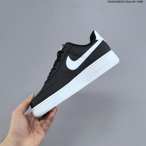 Nike Air Force 1 07 Pink Black White Gold EU 36-45 Sneaker - Unisex (BS-61349)