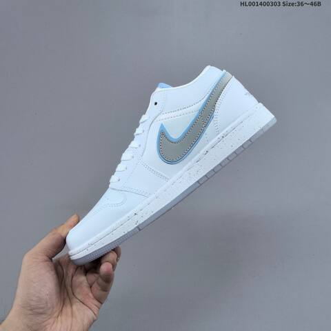 Air Jordan 1 Low SE Dare To Fly AIR JORDAN 1 Aj1 1 Swoosh Log Lifestyle (BS-66623)