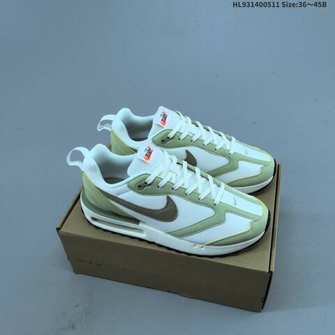 Nike Air Max Dawn White Light Olive Khaki EU 36-45 Sneaker - Unisex (BS-60401)