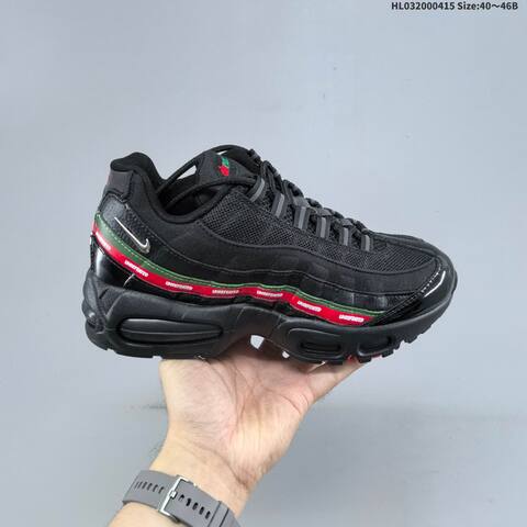 Nike Air Max 95 Undefeated Sail Black Red Green EU 40-46 Sneaker - Men's (BS-60724)