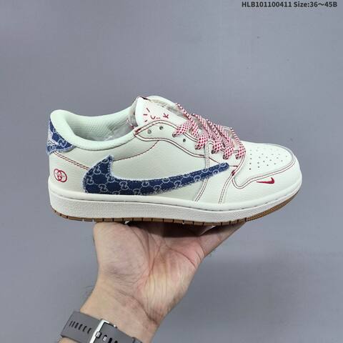 Nike Air Jordan 1 x Travis Scott AIR JORDAN DIY Lifestyle (BS-60807)