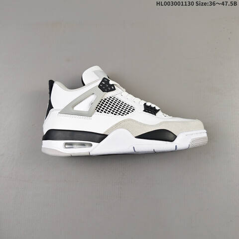 Air Jordan 4 Retro Military Black AIR JORDAN 4 Aj4 Lifestyle (BS-67600)