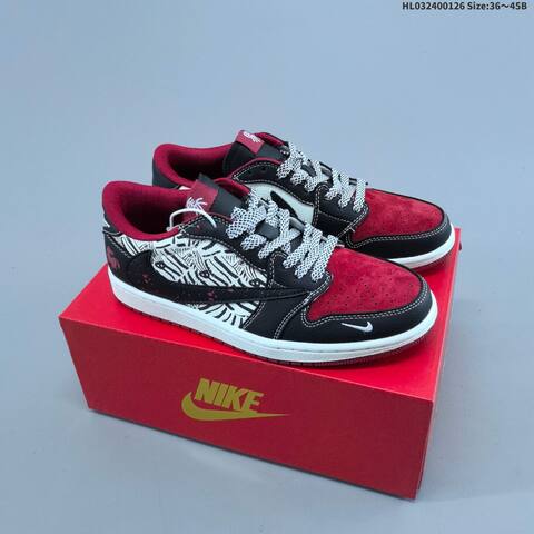 Nike Air Jordan 1 x Travis Scott AIR JORDAN DIY Lifestyle (BS-66812)