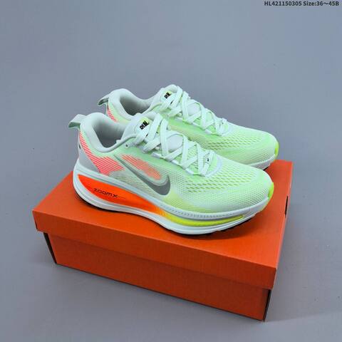 Nike Zoom Vomero 18 White Light Blue Black EU 36-45 Running Shoe - Unisex (BS-61472)