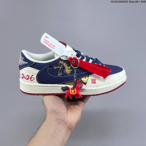 Nike Air Jordan 1 x Travis Scott AIR JORDAN DIY Lifestyle (BS-66713)