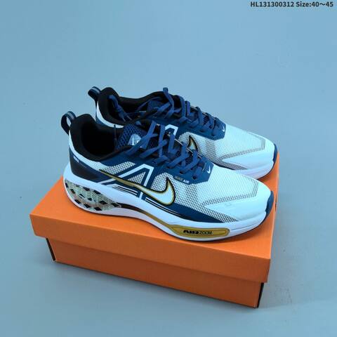 Nike Air Zoom Winflo V2 Dark Grey Black White Orange EU 40-45 Running Shoe - Men's (BS-61362)