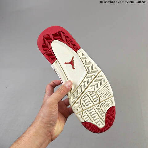 Air Jordan 4 Retro Sierra Red WMNS AIR JORDAN 4 Aj4 Lifestyle (BS-67762)