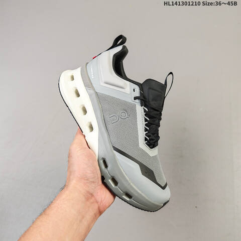 On Running Cloudnova X Olive Brown Black White EU 36-45 Running Shoe Running Sneakers - Unisex (BS-69748)