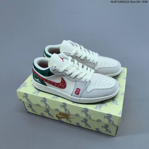 Air Jordan 1 Low AIR JORDAN 1 3D LX1988-826 Lifestyle (BS-66479)