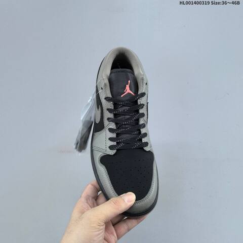 Air Jordan 1 Low Olive Grey AIR JORDAN 1 Aj1 1 Jordan Brand Lifestyle (BS-66495)
