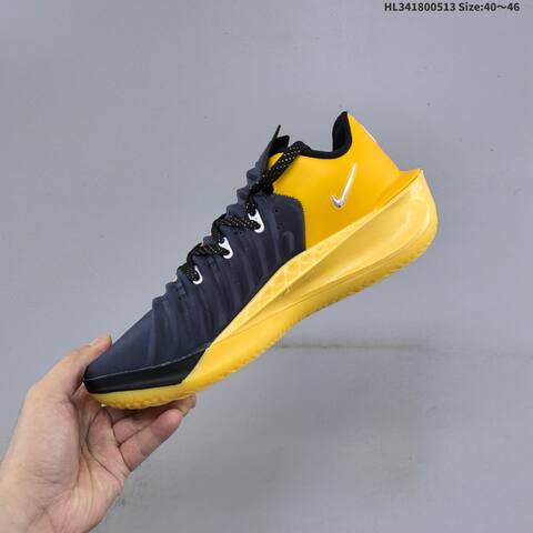 Nike Air Zoom G T Cut EP HV9921-700 Yellow Dark Navy Black EU 40-46 Basketball Shoe - Men's (BS-60344)