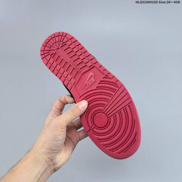 Nike Air Jordan 1 Low red/white/black 36~45B lifestyle