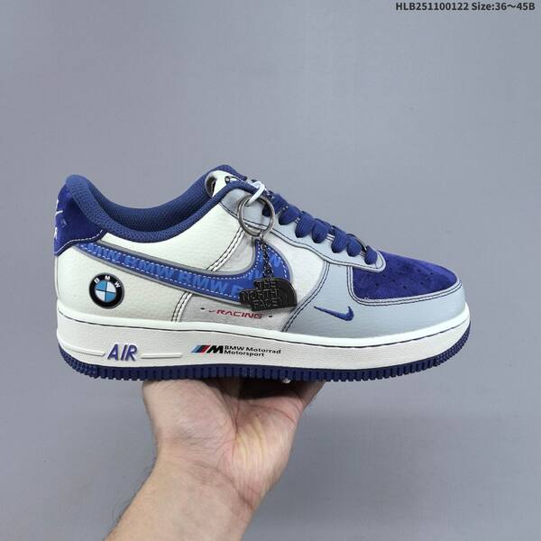 Nike Air Force 1 07 LV8 grey blue white EU 36-45 sneaker
