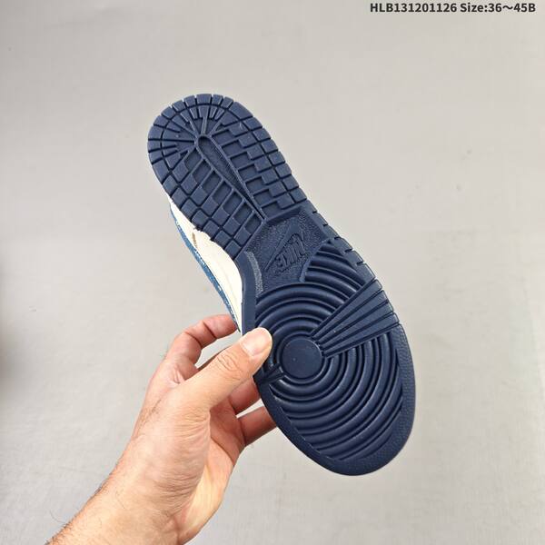 Nike SB Dunk Low cream white navy blue EU 36-45 skate shoe