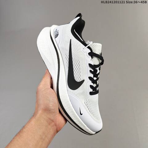 Nike DIY ZOOM AIR LJ7701-002 Grey Black White EU 36-45 Running Shoe - Unisex (BS-63347)