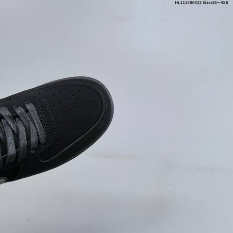 Nike Air Force 1 07 Black Silver EU 36-45 Sneaker - Unisex (BS-60792)