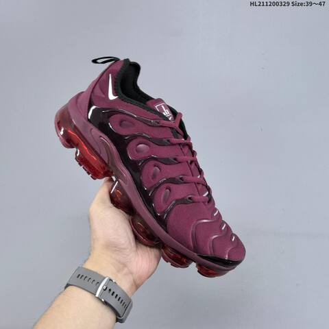 Nike Air Vapormax Plus Burgundy Black Purple Red EU 39-47 Running Shoe - Unisex (BS-61055)