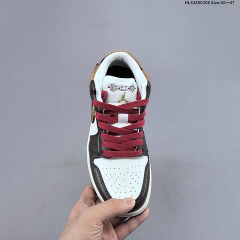 Air Jordan 1 Low Year Of The Horse CNY AIR JORDAN 1 Aj1 Lifestyle (BS-66689)