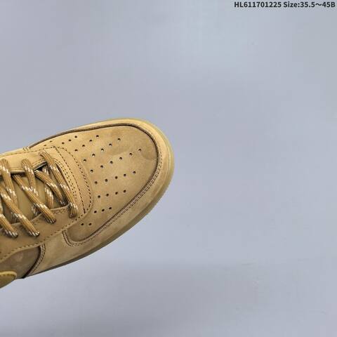 Nike Air Force 1 Low CJ9179-200 Wheat Tan Gum Brown EU 35 5-45 Sneaker - Unisex (BS-62461)