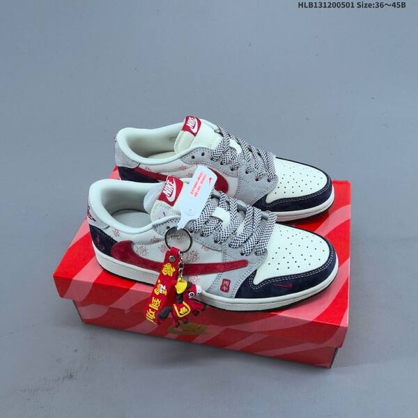 Jordan Air Jordan 1 Low Sail/Light Grey/Navy/Red EU 36-45 basketball