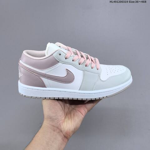 Air Jordan 1 Low AIR JORDAN 1 Aj1 1 Swooshh L Lifestyle (BS-66498)