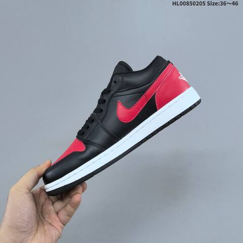 Air Jordan 1 Low Bred AIR JORDAN 1 Aj1 Lifestyle (BS-66693)