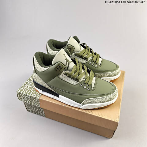 Air Jordan 3 Retro Silver Anniversary AIR JORDAN 3 Aj3 Lifestyle (BS-67604)