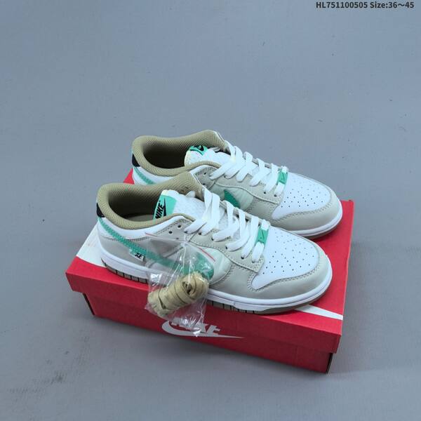 Nike Dunk Low white light grey mint beige black red orange blue EU 36-45 skate shoe