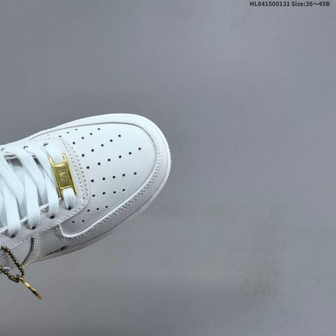 Nike Air Force 1 07 White Red Gold EU 36-45 Sneaker - Unisex (BS-61626)