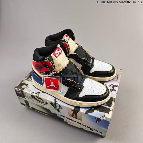 Union LA x Fragment Design x Air Jordan 1 Retro High OG TOP3 AIR JORDAN 1 Aj1 Lifestyle (BS-67520)