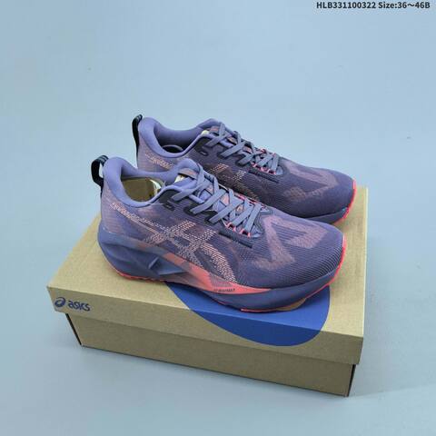 ASICS NOVABLAST 5 Light Blue Teal Orange EU 36-46 Running Shoe Running Sneakers - Unisex BS-68983