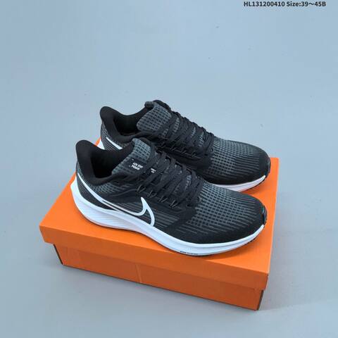 Nike Air Zoom Pegasus 39 White Black Pink Orange EU 39-45 Running Shoe - Unisex (BS-60843)